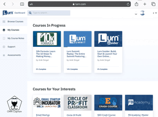Lurn Summit 2 Overview of Lurn platform | Access to Lurn Summit 2 | Breakdown of the summit